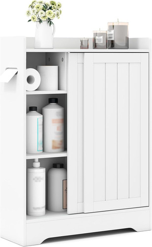 Armadietto bagno con ante - 2,
